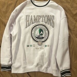 Crew neck sweat shirt